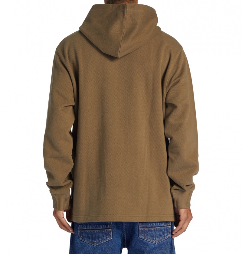 Capers DC Shoes Offpeak - Hooded Henley Top | ABTFLK-145