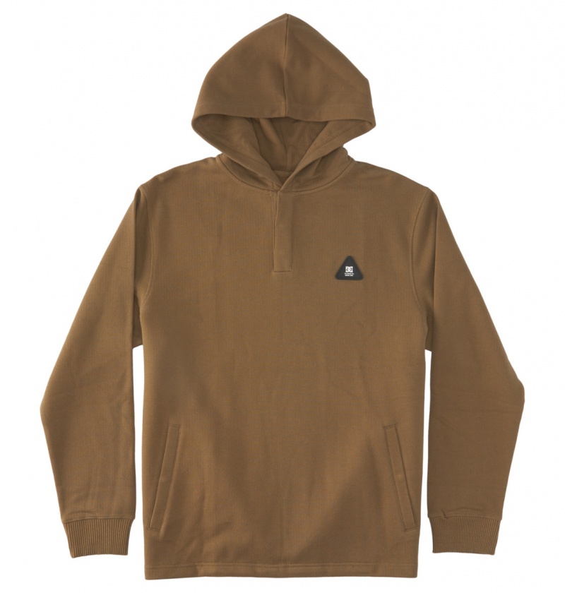 Capers DC Shoes Offpeak - Hooded Henley Top | ABTFLK-145