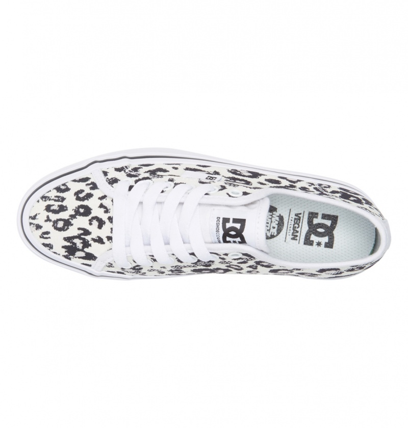 Cheetah Print DC Shoes Manual Platform - Flatform Shoes | WTFLUH-058