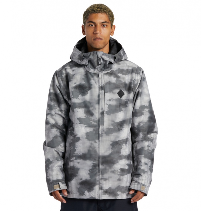 Cloud Cover DC Shoes Basis Print - Technical Snow Jacket | PGKFTC-340