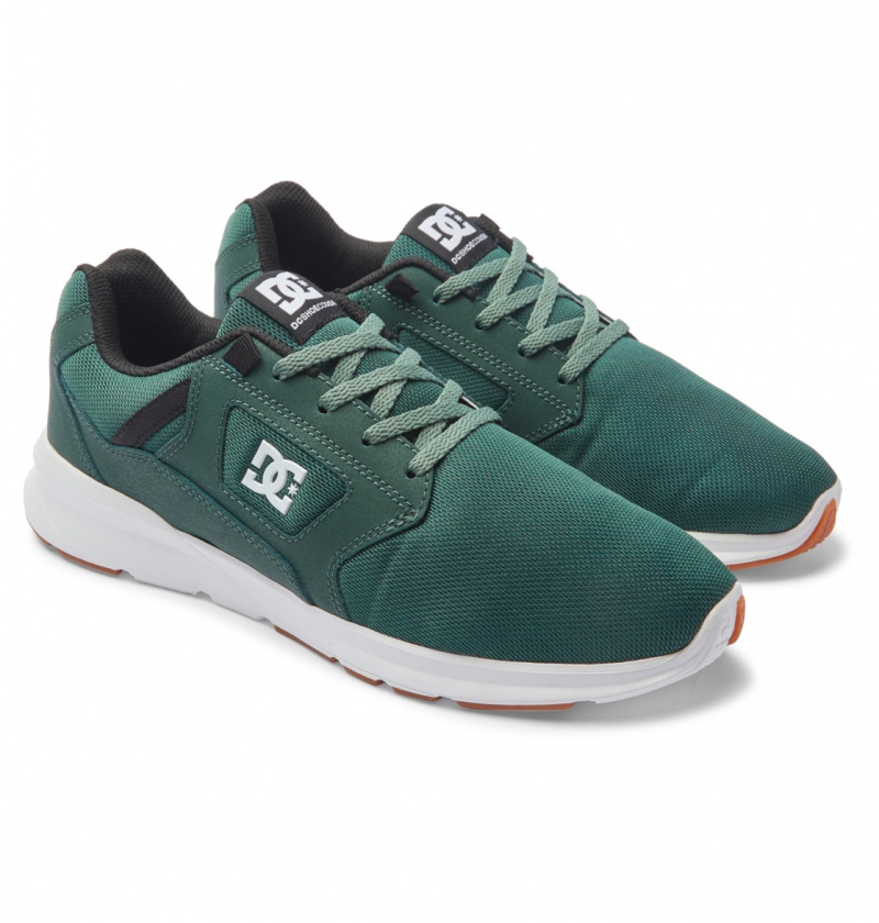 Dark Green DC Shoes Skyline - Lightweight Shoes | KMJQYW-910