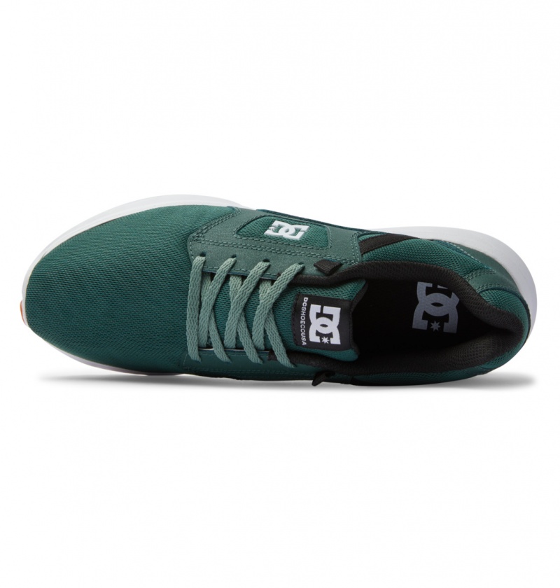 Dark Green DC Shoes Skyline - Lightweight Shoes | KMJQYW-910