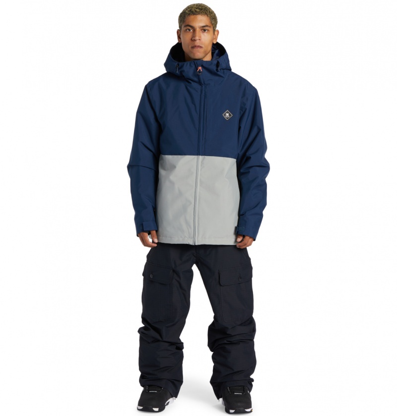 Dress Blues DC Shoes Basis - Technical Snow Jacket | JOAEUL-350