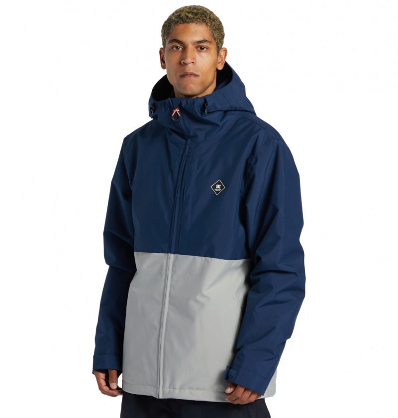 Dress Blues DC Shoes Basis - Technical Snow Jacket | JOAEUL-350