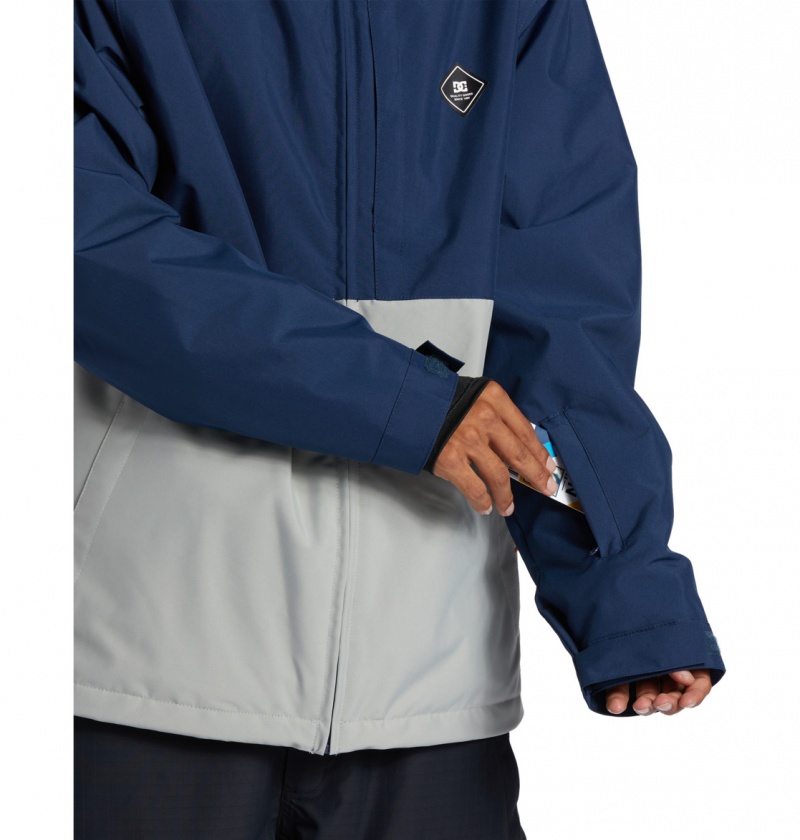 Dress Blues DC Shoes Basis - Technical Snow Jacket | JOAEUL-350