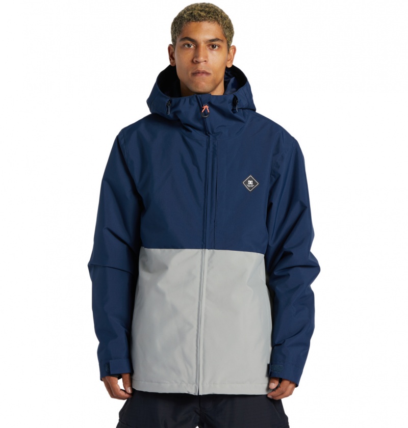 Dress Blues DC Shoes Basis - Technical Snow Jacket | JOAEUL-350