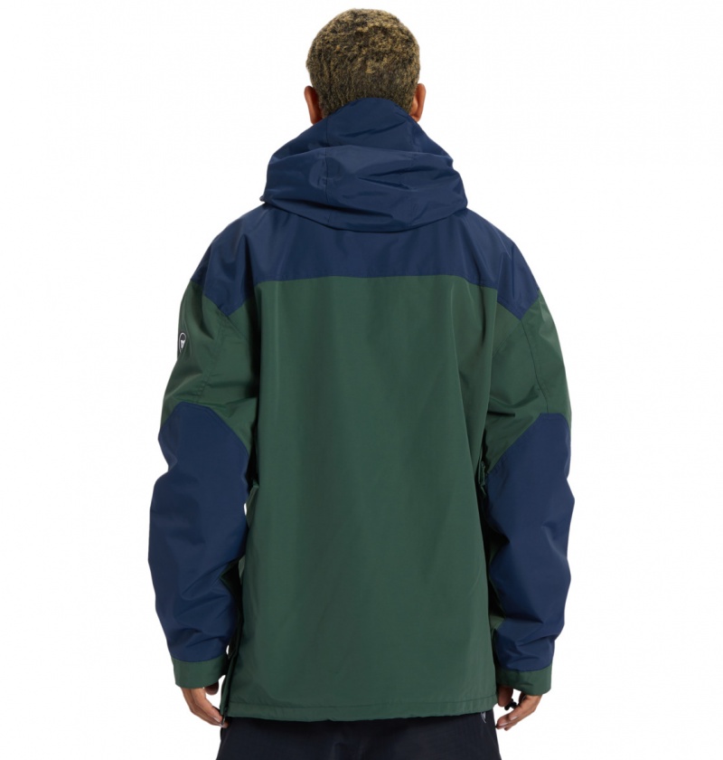 Dress Blues DC Shoes Dc-43 - Technical Anorak Snow Jacket | RLGMQT-931