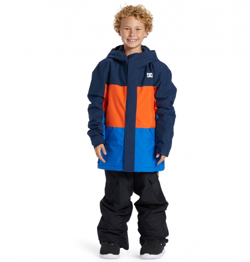 Dress Blues DC Shoes Defy - Technical Snow Jacket 8-16 | JGYUHZ-140