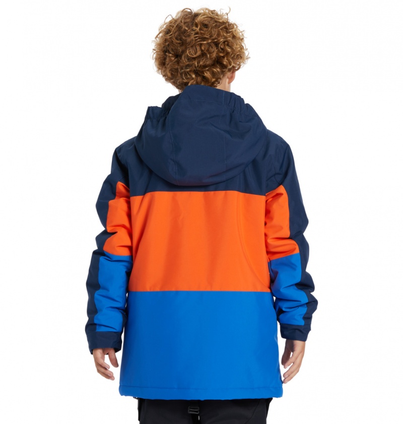 Dress Blues DC Shoes Defy - Technical Snow Jacket 8-16 | JGYUHZ-140