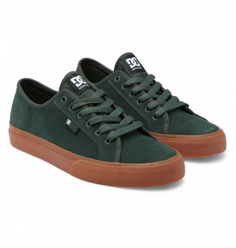 Forest Green DC Shoes Manual Le - Shoes | QWHGEI-190