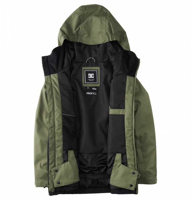 Four Leaf Clover DC Shoes Basis - Technical Snow Jacket 8-16 | NSECZL-218