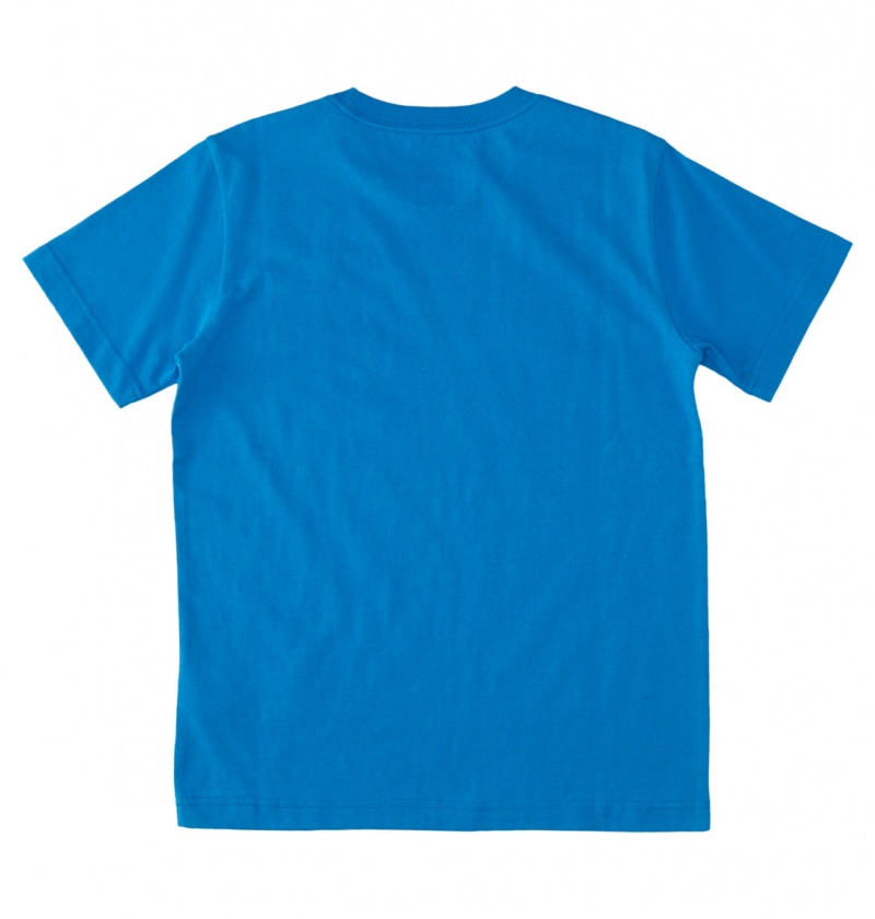 French Blue DC Shoes Astro - T-Shirt 8-16 | JMLYOQ-506