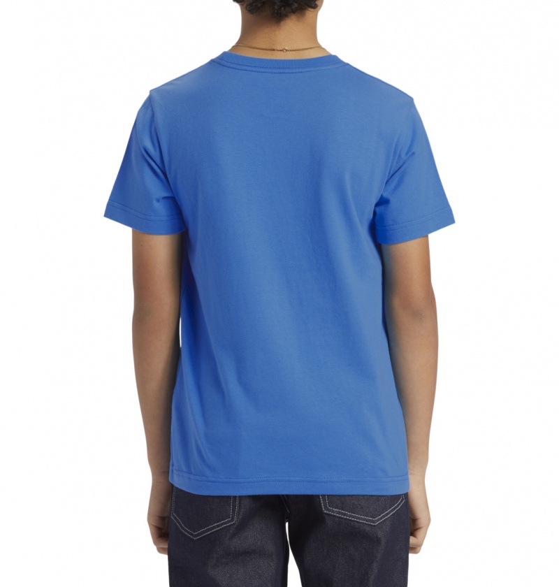 French Blue DC Shoes Astro - T-Shirt 8-16 | JMLYOQ-506