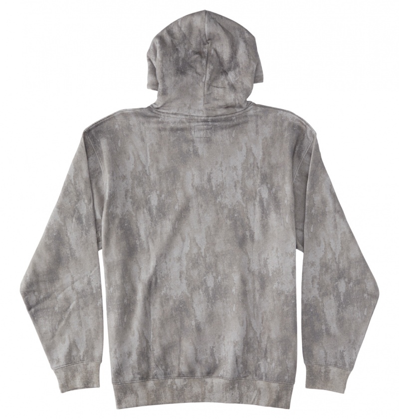 Grey Stone DC Shoes Hangar Ph - Hoodie | DIWBLZ-280