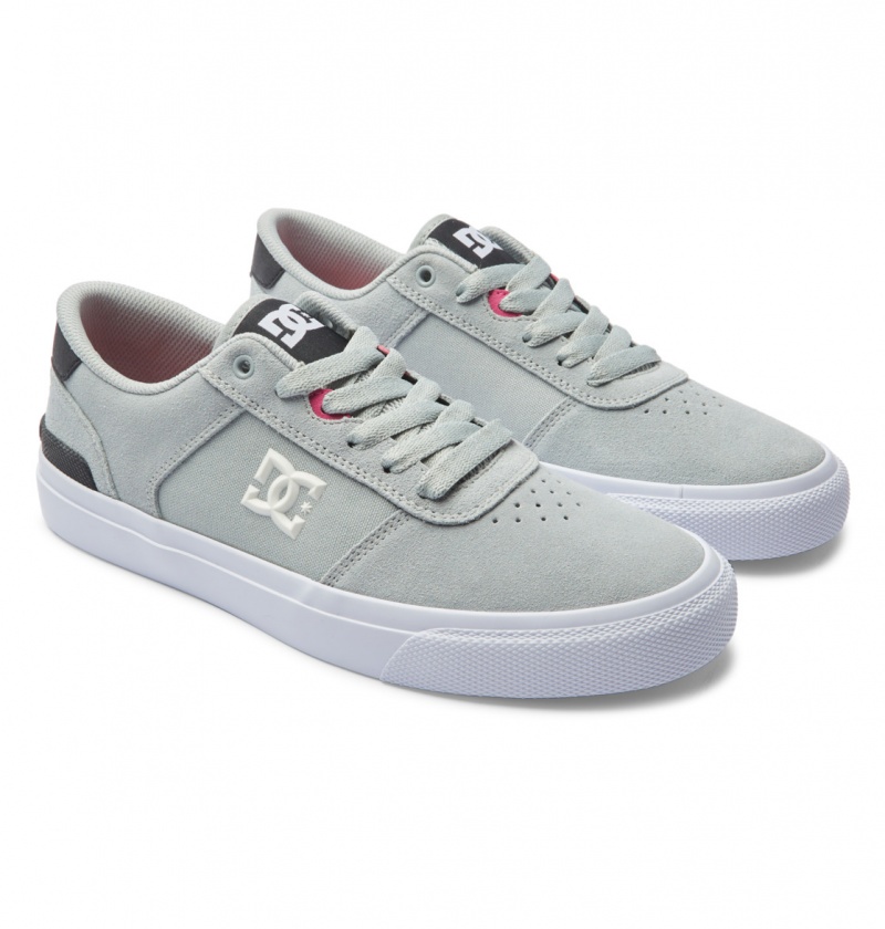 Grey / Black DC Shoes Teknic S - Skate Shoes | MONRBZ-205