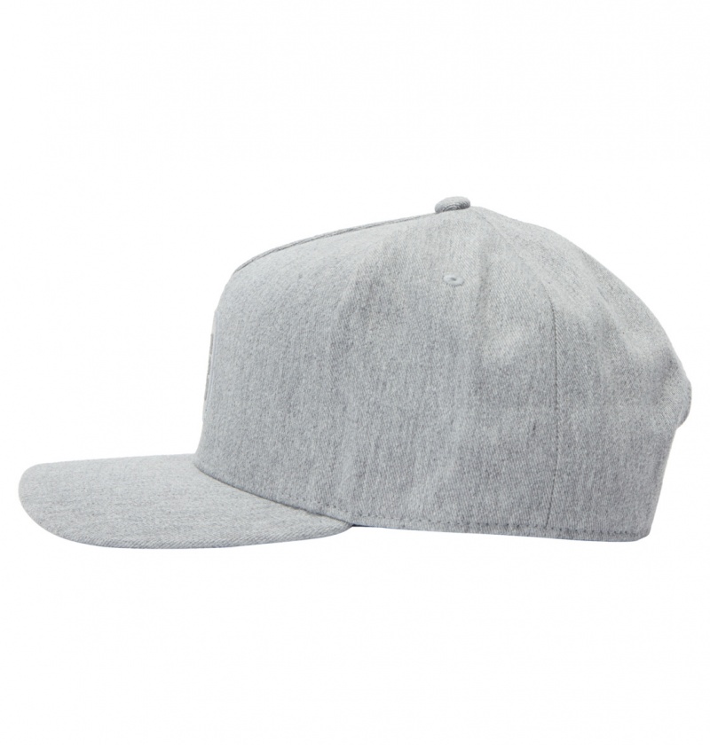 Heather Grey DC Shoes Anafront - Snapback Cap | ZQWRGS-715