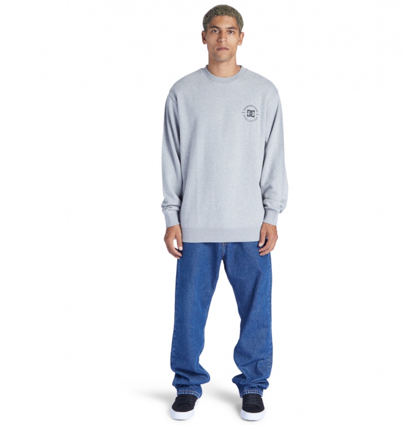 Heather Grey DC Shoes DC Star Pilot - Sweatshirt | WXYAIU-306