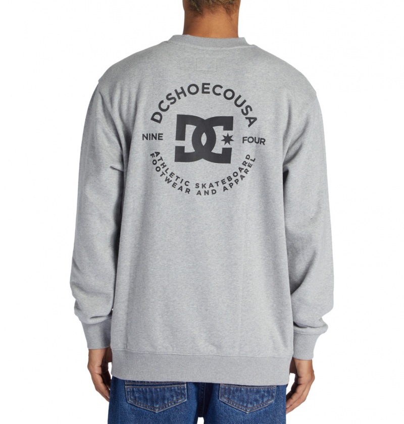 Heather Grey DC Shoes DC Star Pilot - Sweatshirt | WXYAIU-306