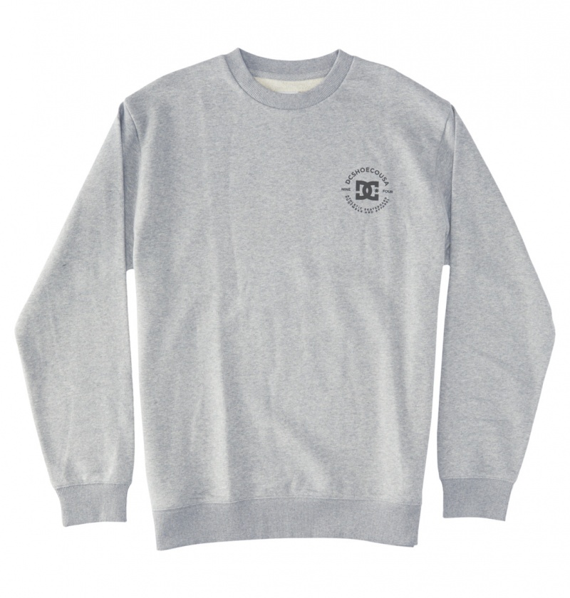 Heather Grey DC Shoes DC Star Pilot - Sweatshirt | WXYAIU-306