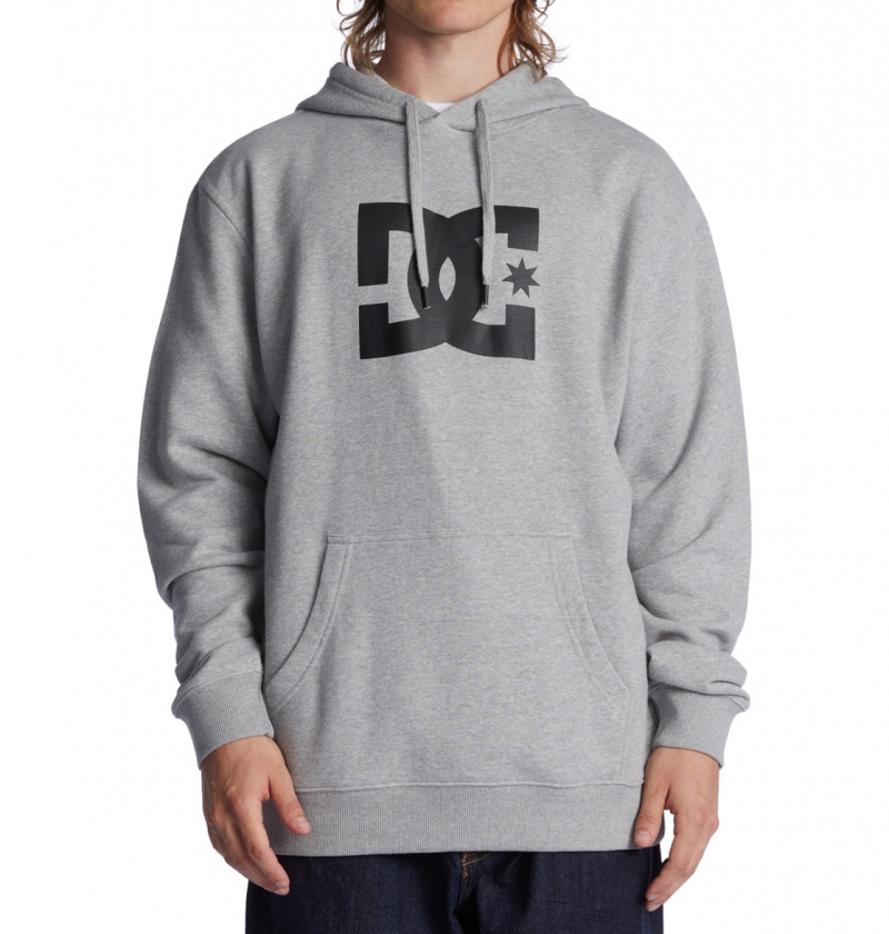 Heather Grey DC Shoes DC Star - Hoodie | ZGCJIA-783