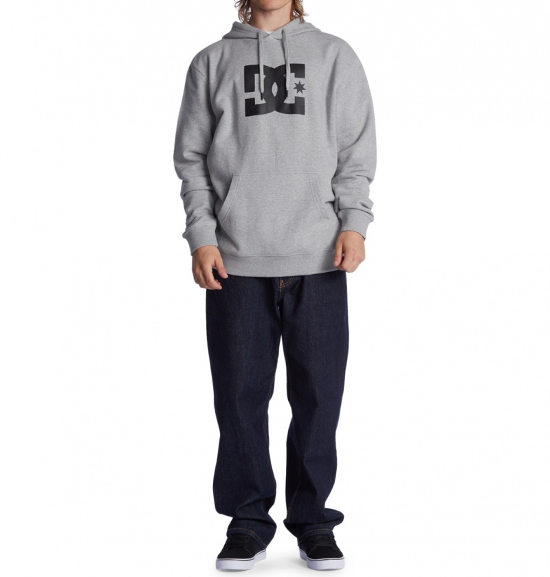 Heather Grey DC Shoes DC Star - Hoodie | ZGCJIA-783