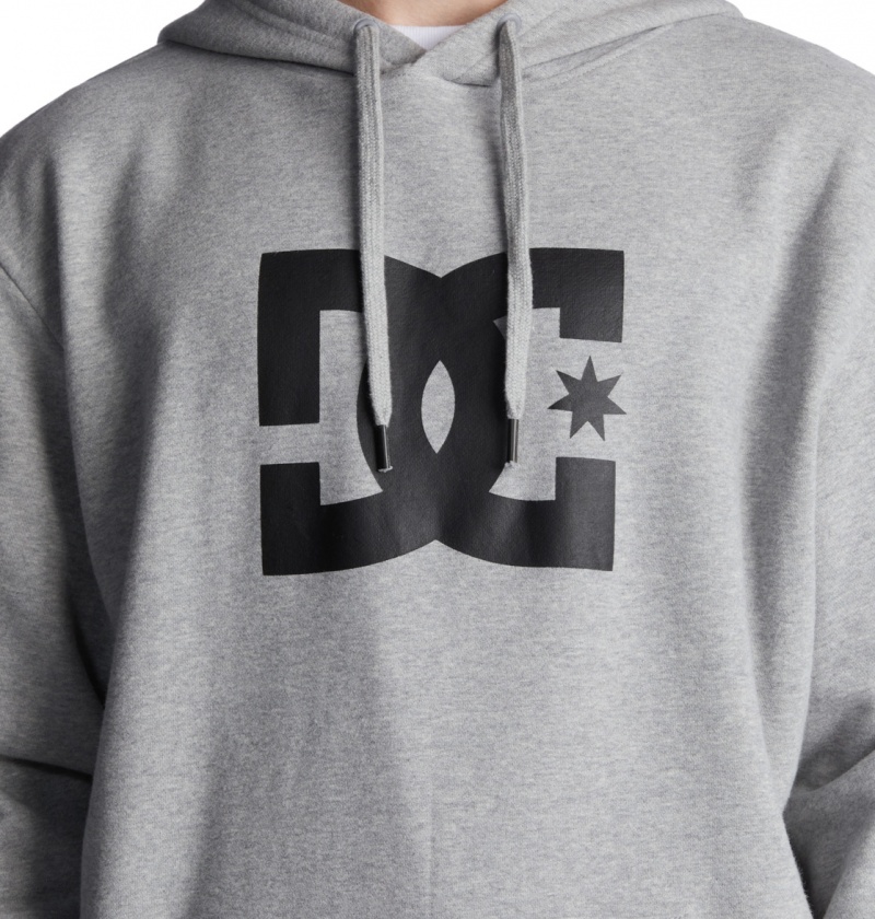 Heather Grey DC Shoes DC Star - Hoodie | ZGCJIA-783