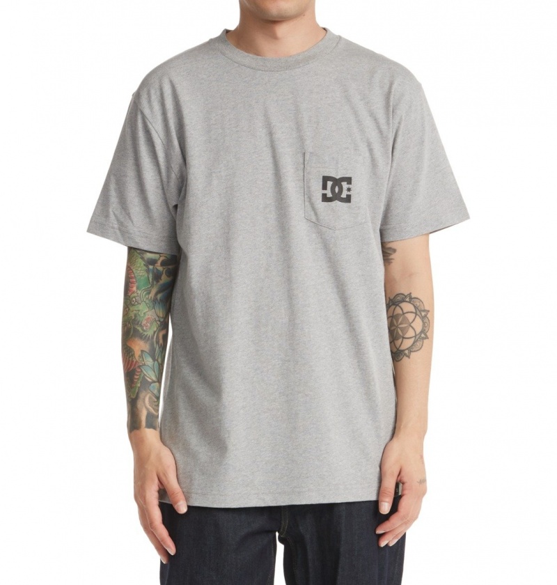 Heather Grey DC Shoes DC Star - T-Shirt | LOAIDP-304