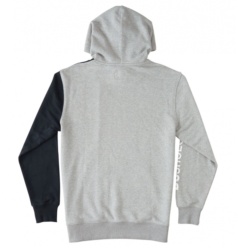 Heather Grey / Black DC Shoes Shift - Hoodie | PYFHXQ-370