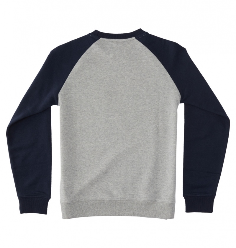 Heather Grey / Navy Blazer DC Shoes DC Star Pilot - Sweatshirt 8-16 | AUIOFN-761