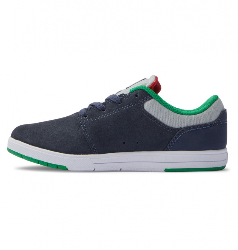 Heather Grey / Navy DC Shoes Crisis 2 - Shoes | IUBECP-045