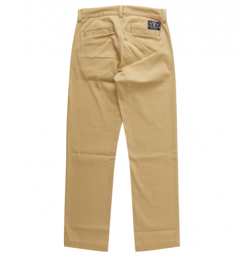 Incense DC Shoes Worker Relaxed - Chinos 8-16 | REJTGN-734