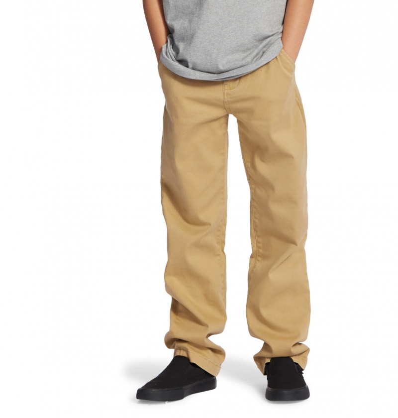 Incense DC Shoes Worker Relaxed - Chinos 8-16 | REJTGN-734