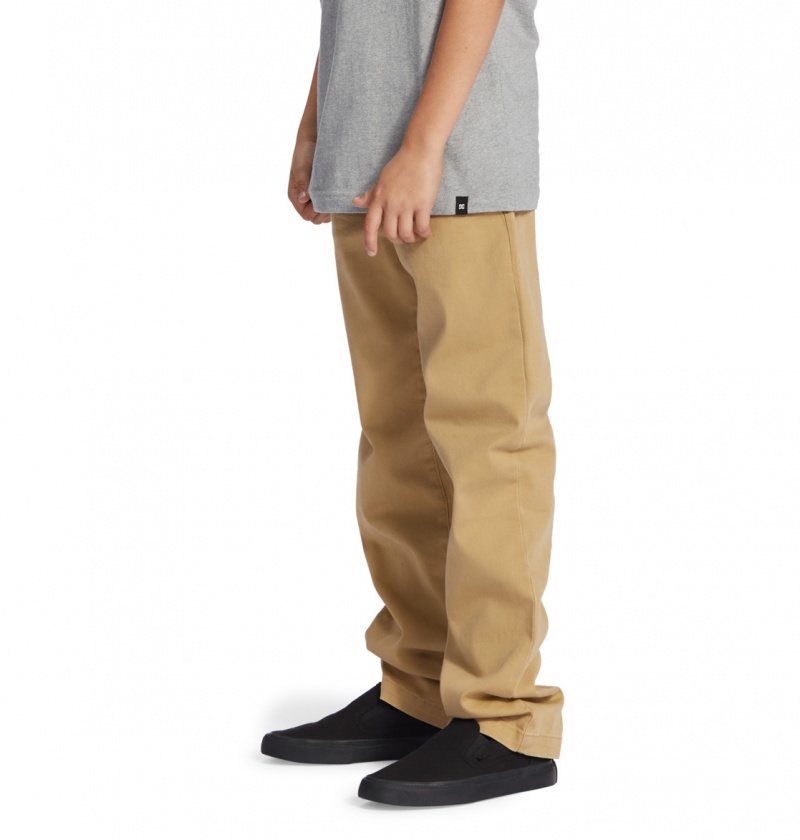 Incense DC Shoes Worker Relaxed - Chinos 8-16 | REJTGN-734