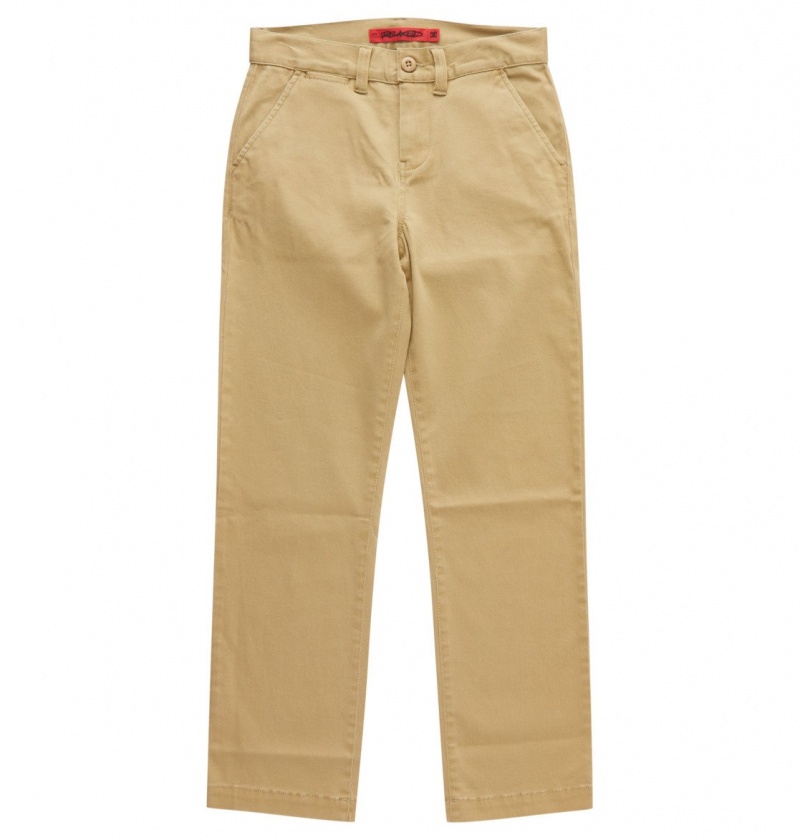 Incense DC Shoes Worker Relaxed - Chinos 8-16 | REJTGN-734