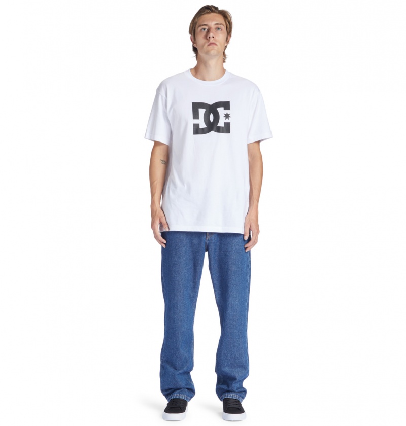 Indigo Dark DC Shoes Worker - Straight Fit Jeans | UFCVKY-391