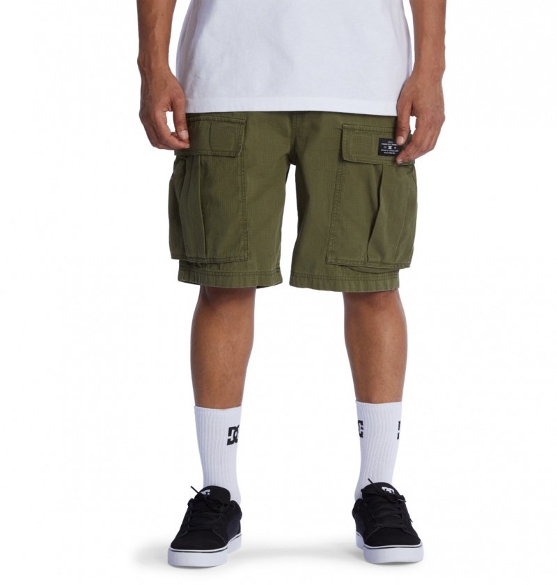 Ivy Green DC Shoes Tundra - Cargo Shorts | JADKRG-690