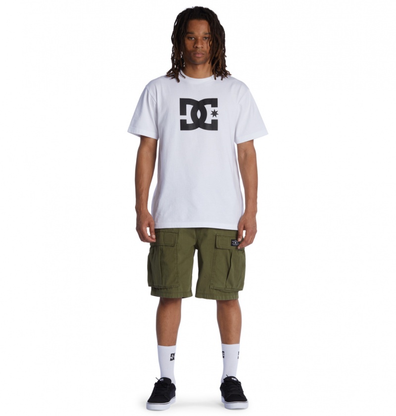 Ivy Green DC Shoes Tundra - Cargo Shorts | JADKRG-690