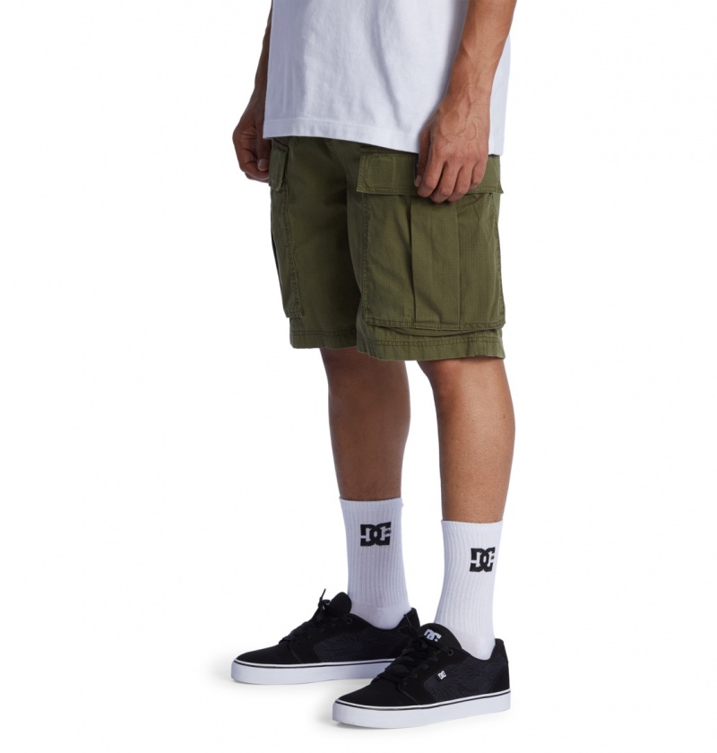 Ivy Green DC Shoes Tundra - Cargo Shorts | JADKRG-690