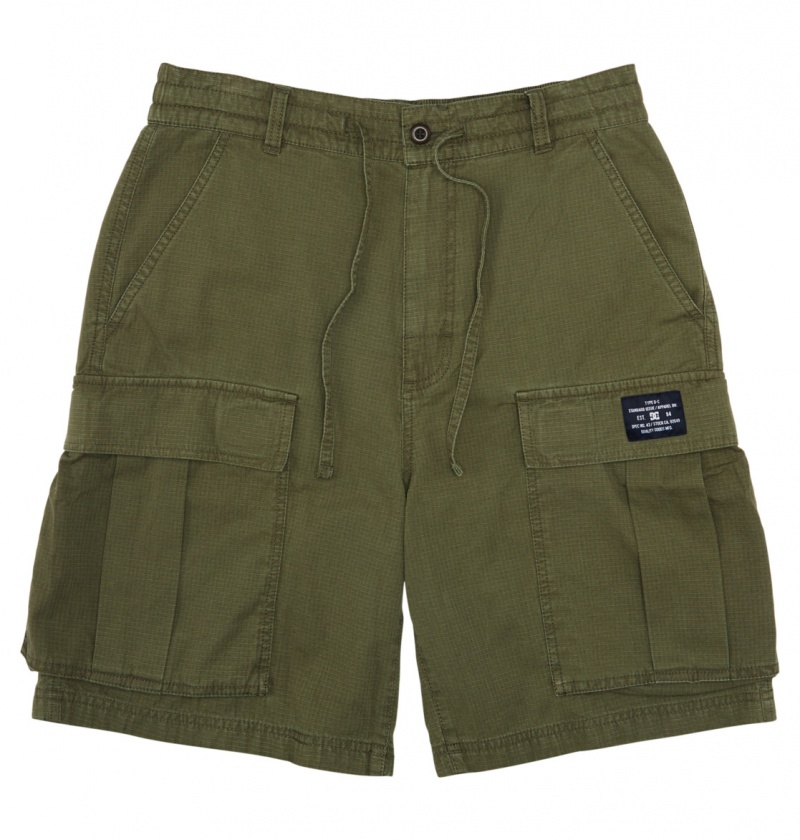 Ivy Green DC Shoes Tundra - Cargo Shorts | JADKRG-690