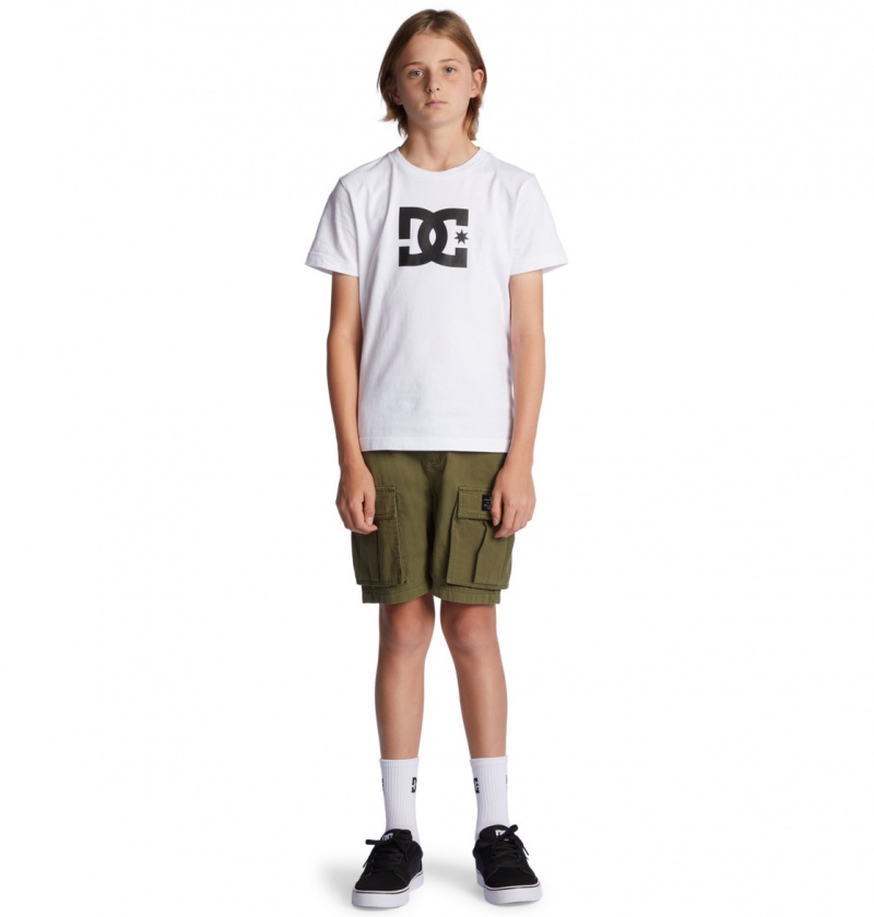 Ivy Green DC Shoes Tundra - Cargo Shorts 8-16 | XRFNDC-406