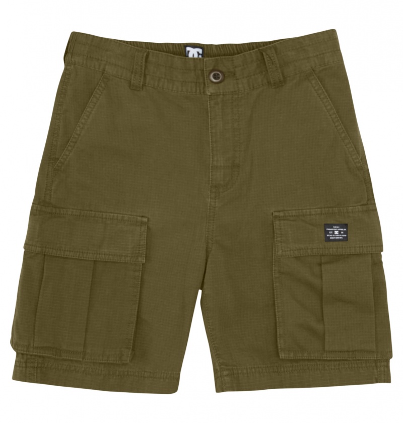 Ivy Green DC Shoes Tundra - Cargo Shorts 8-16 | XRFNDC-406