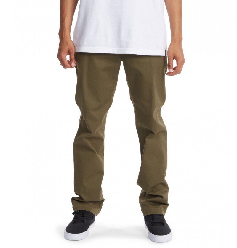 Ivy Green DC Shoes Worker - Chinos | ITWJKL-365