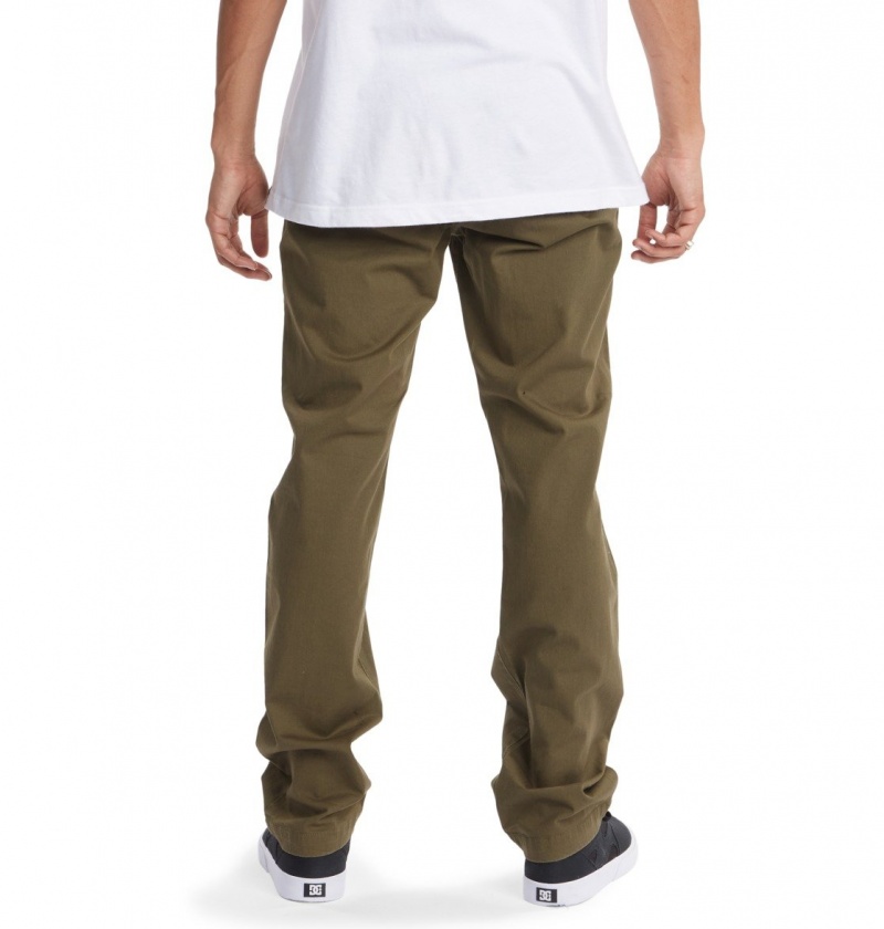 Ivy Green DC Shoes Worker - Chinos | ITWJKL-365