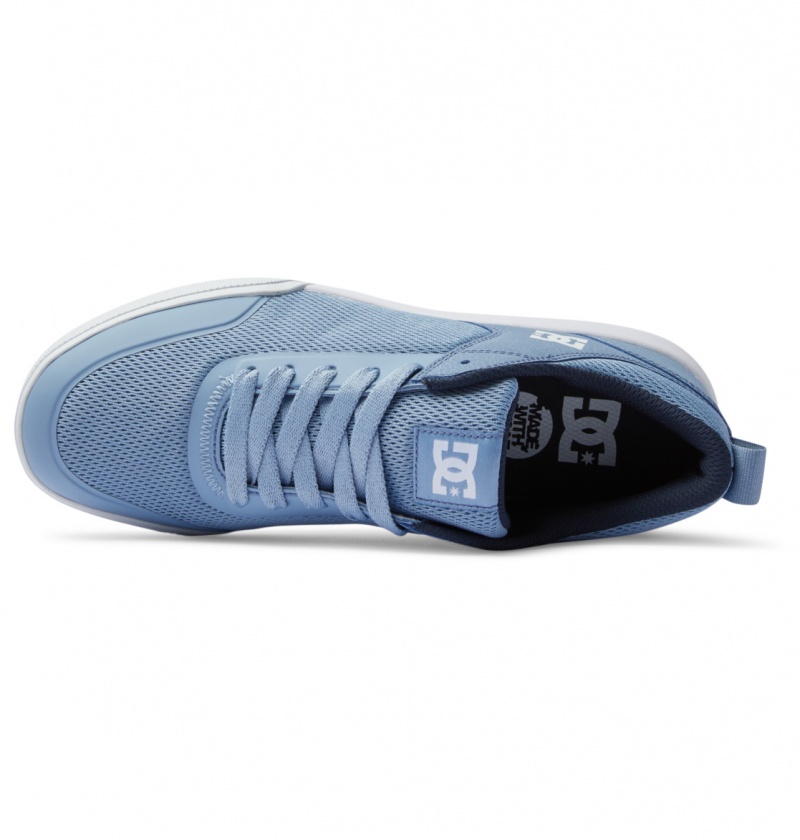 Light Blue DC Shoes Transit - Shoes | APYQBD-861