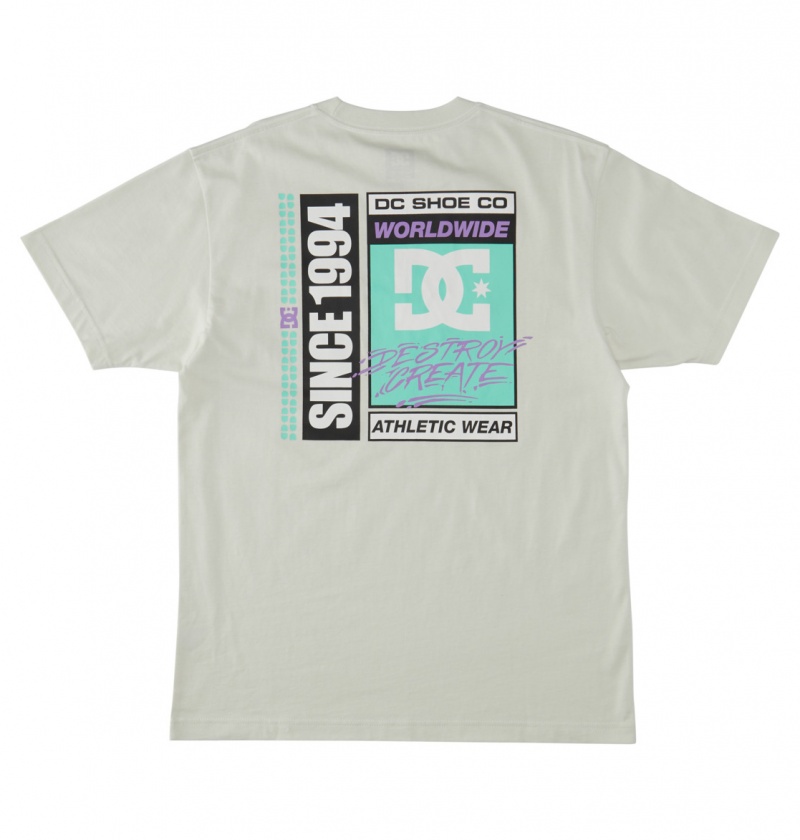 Lily White DC Shoes Flyer - T-Shirt | UASEXI-607