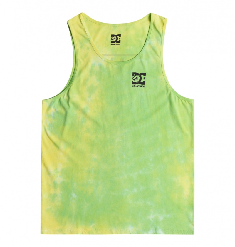 Lime Green DC Shoes x Monegros - Vest | ZSHXAL-852