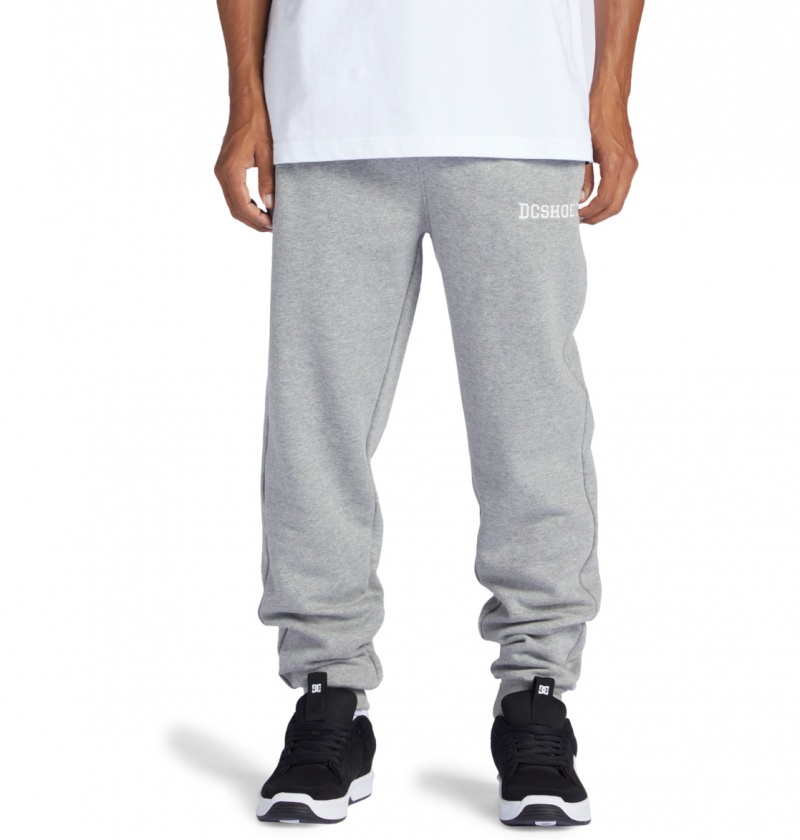 Medium Grey Heather DC Shoes Baseline - Joggers | CAWURS-174