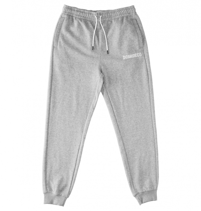 Medium Grey Heather DC Shoes Baseline - Joggers | CAWURS-174