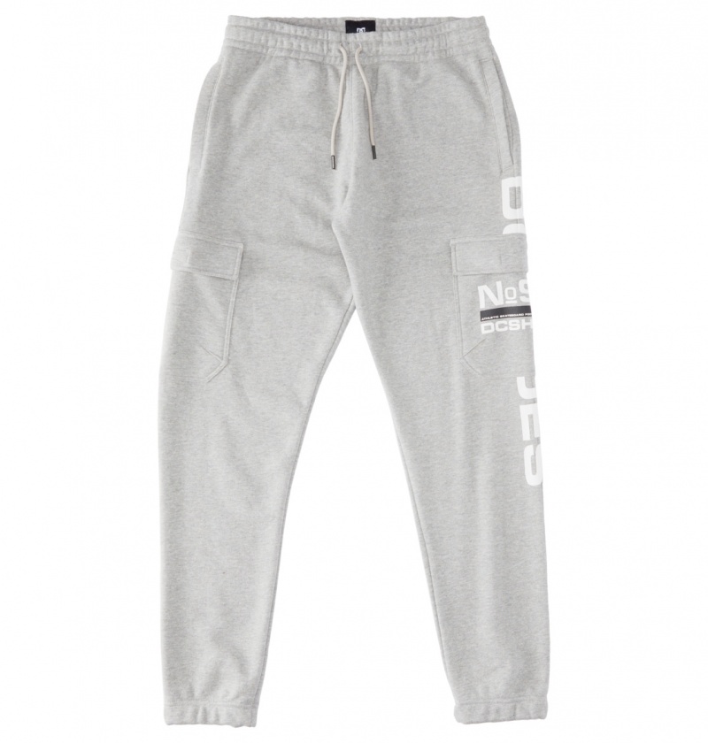 Medium Grey Heather DC Shoes Havoc Cargo - Joggers | NXDZVO-650