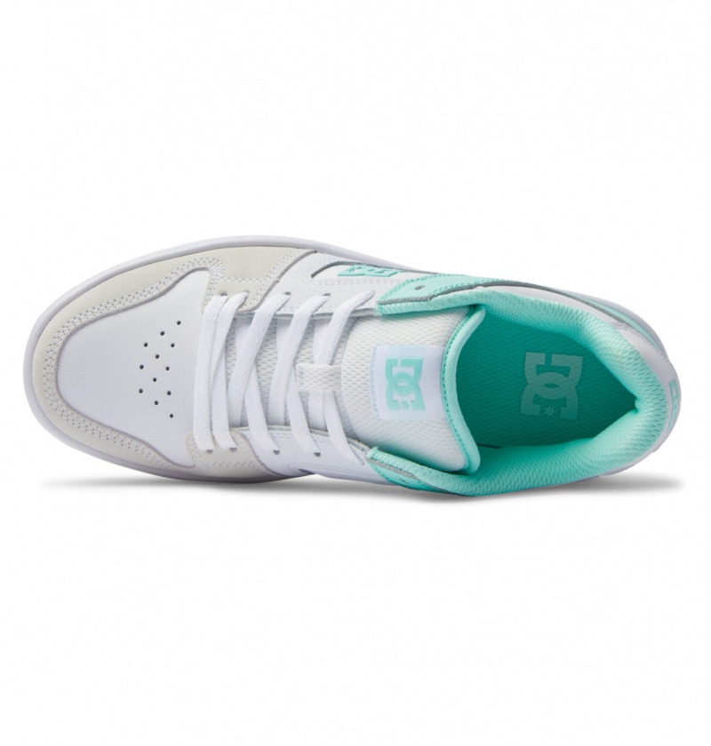 Mint DC Shoes Manteca 4 Platform - Flatform Shoes | TKRMZA-475